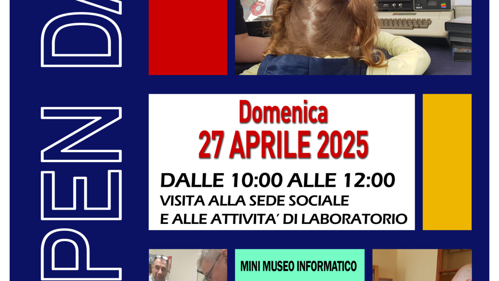 Locandina OPEN DAY 27-04-2025