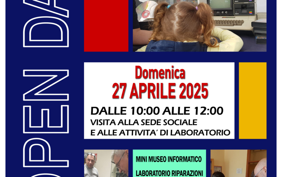 Locandina OPEN DAY 27-04-2025